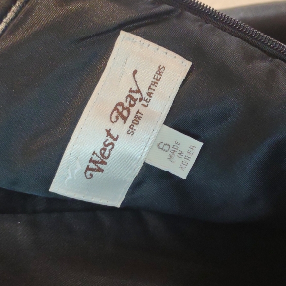 West Bay leather skirt - Picture 4 of 5